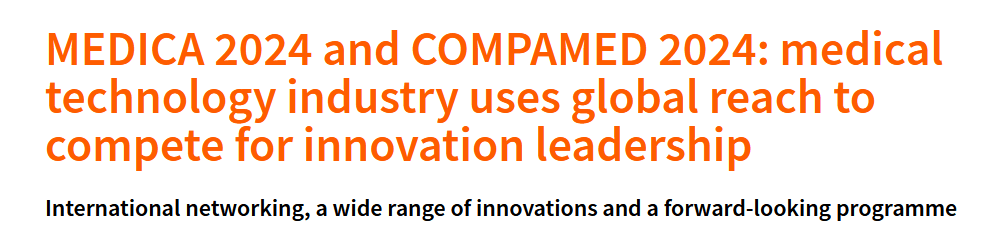 Medica & Compamed 2024